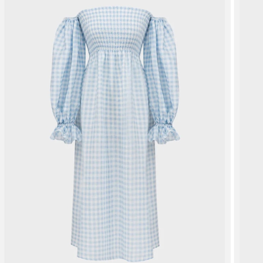 Sleeper Atlanta linen casual day dress